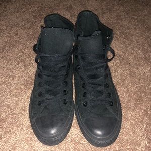 All black Converse